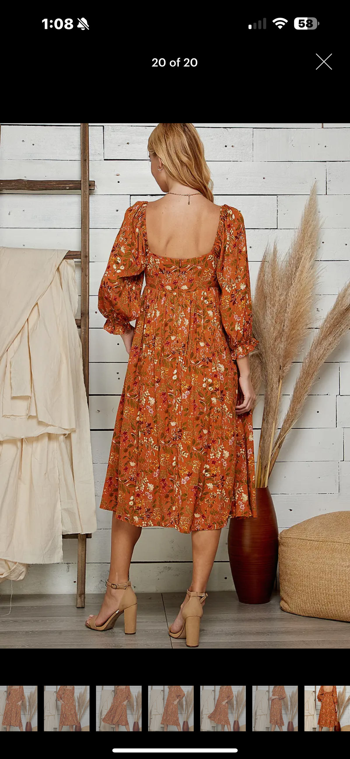 Fall Floral A-Line Dress | Love & Grace Boutique Fall Floral A-Line Dress | Love & Grace Boutique