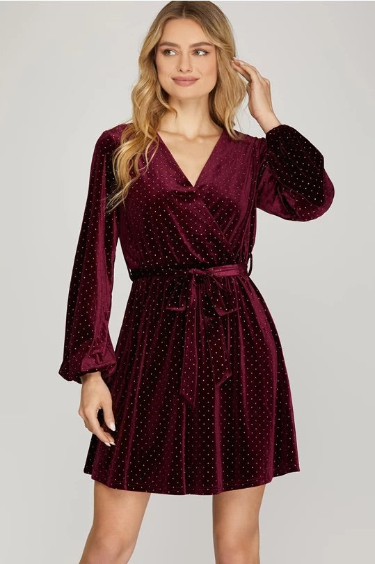 Surplice Dress