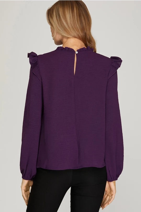 Embrace Ruffled Top