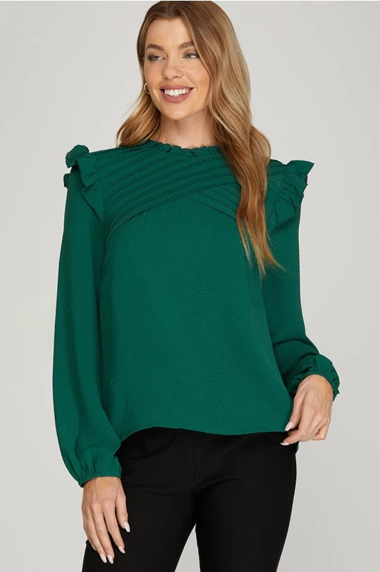 Embrace Ruffled Top