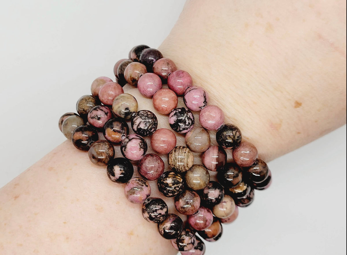 Rhodonite Stone Bracelet