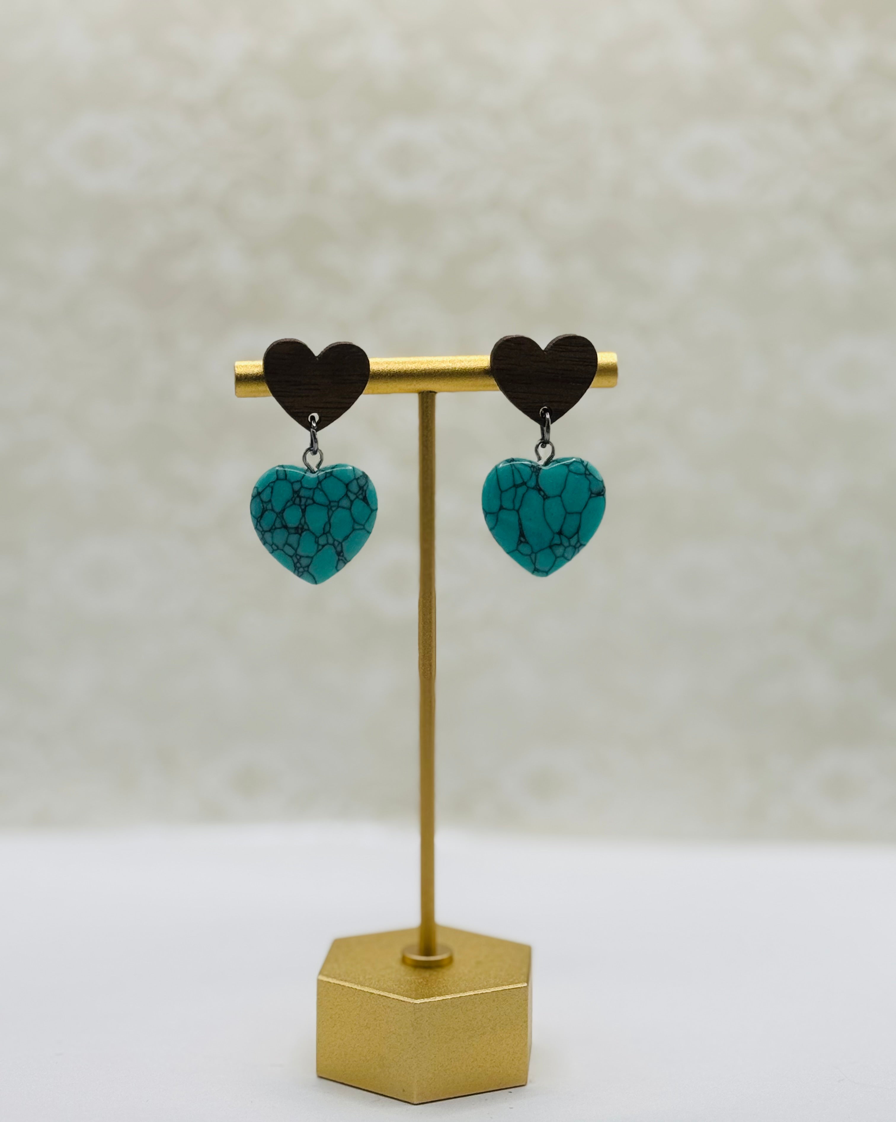 Heart Studs