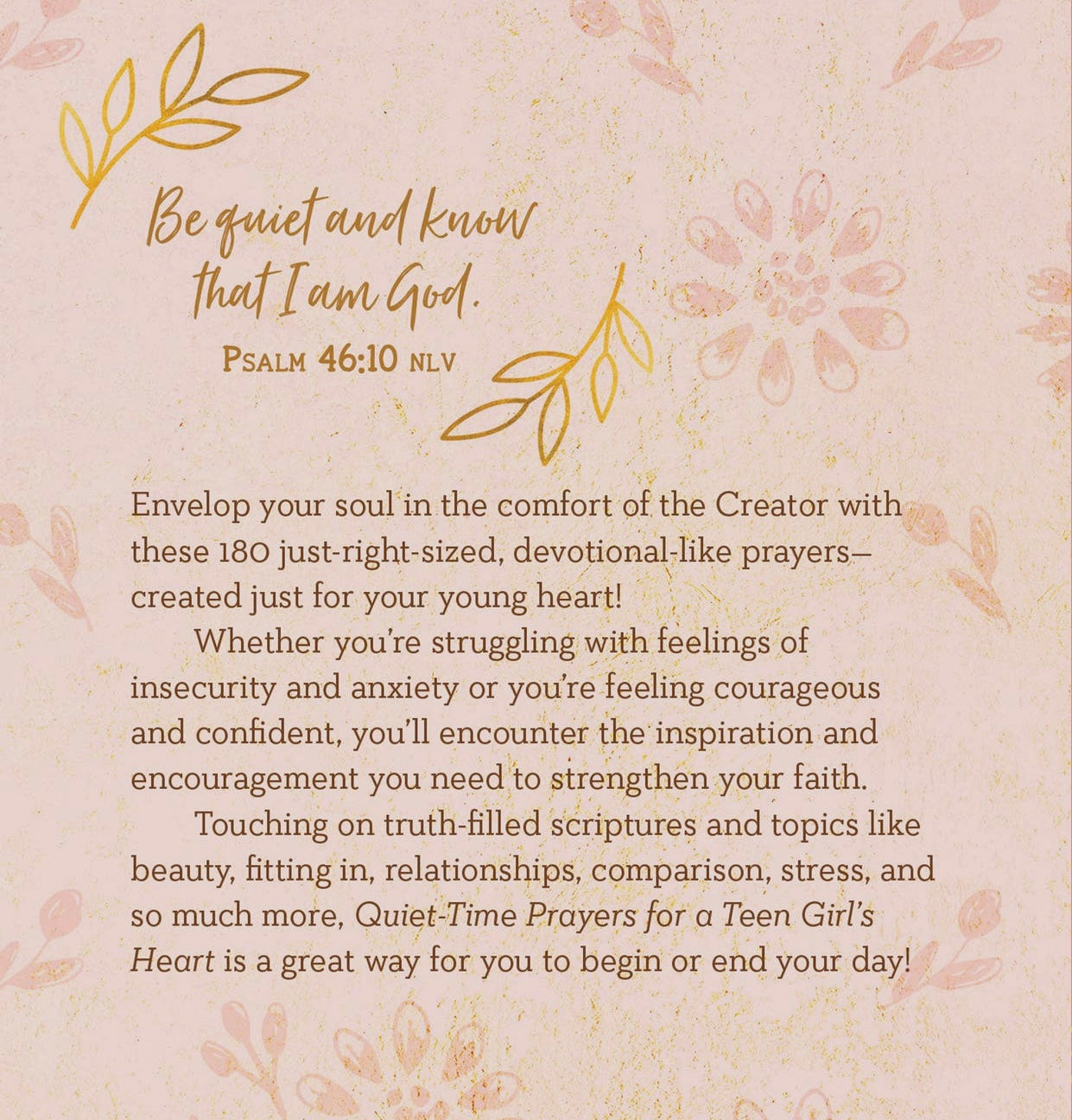 Quiet Time Prayers for a Teen Girls Heart