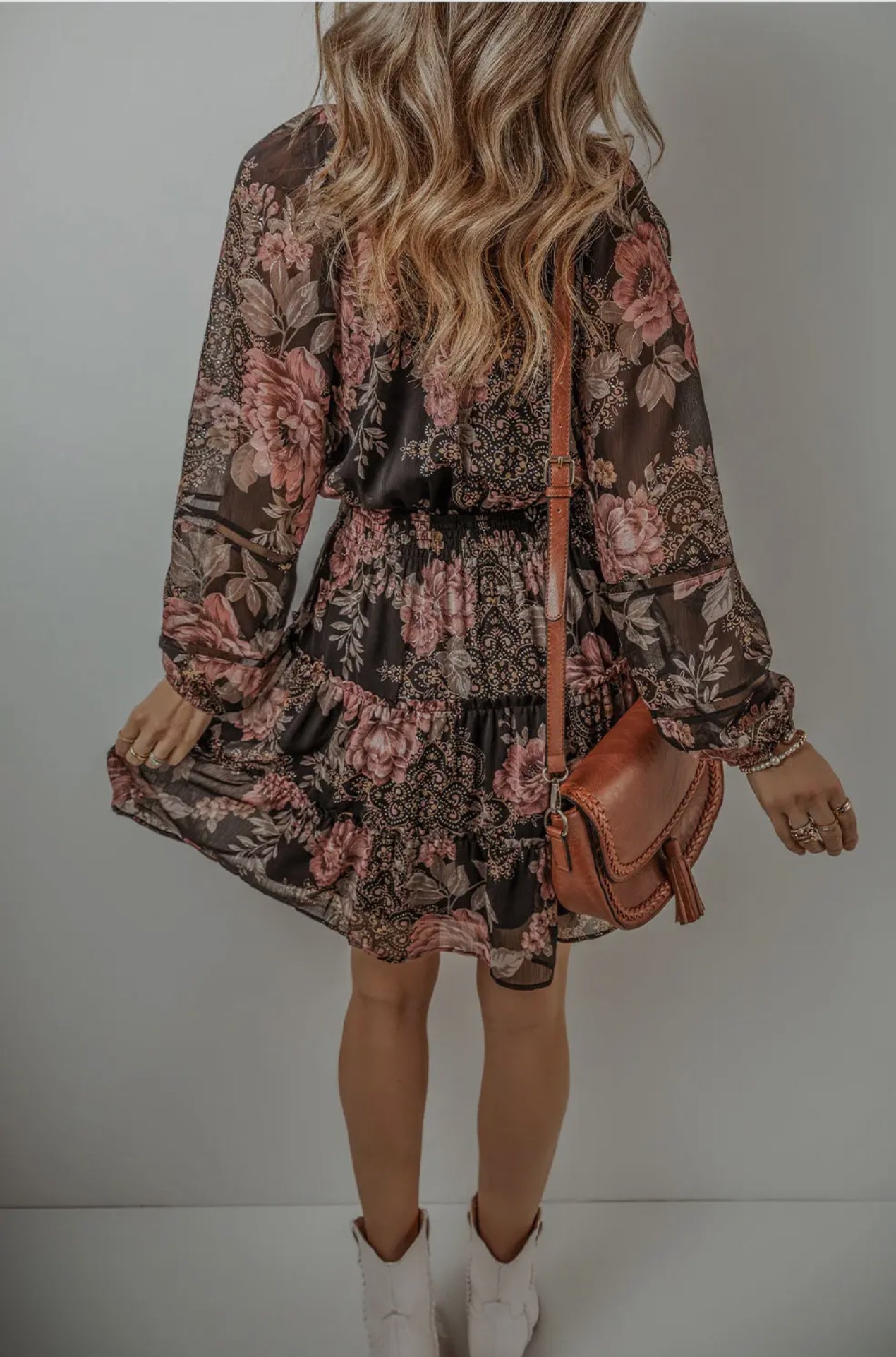 Vintage Floral Dress