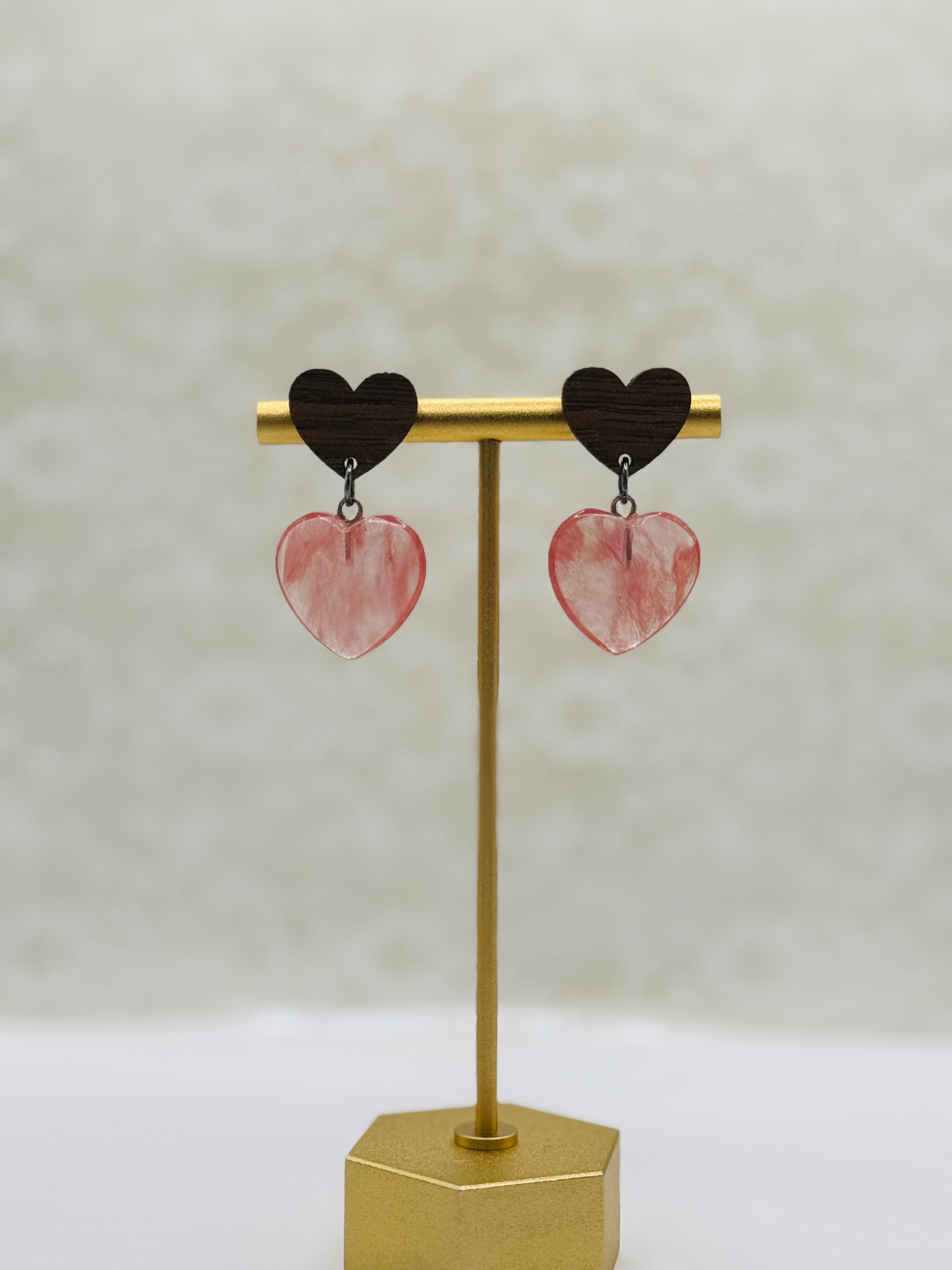 Heart Studs