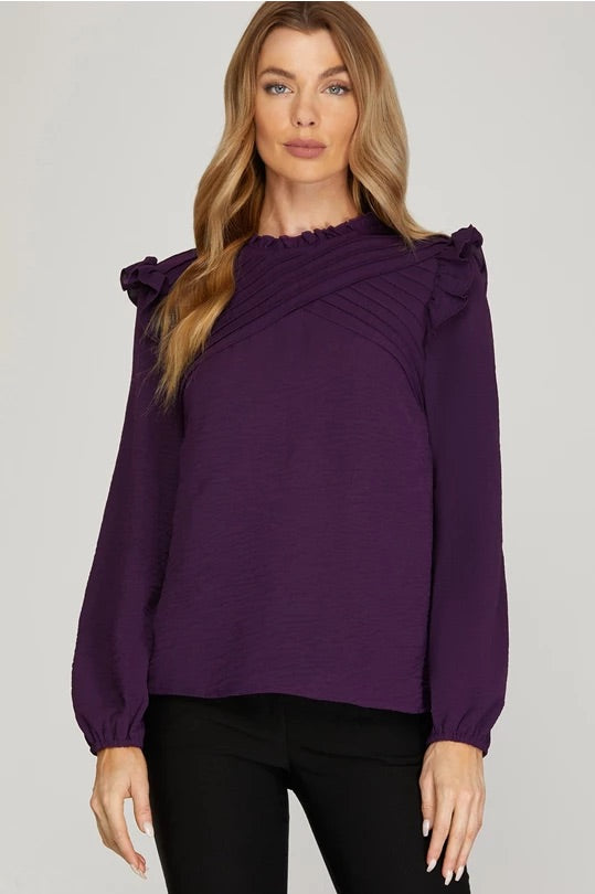Embrace Ruffled Top