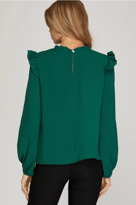 Embrace Ruffled Top