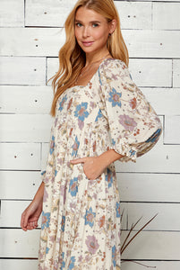 Floral Print Dress