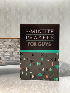 3- Minute Prayers for Guys