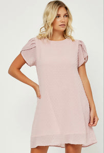 Pink Shift Dress